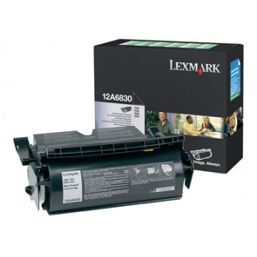 Lexmark 12A6830 Cartuccia 7500pagine Nero cartuccia toner e laser