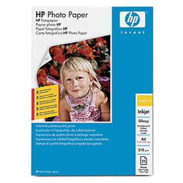 HP Glossy Photo Paper 210 g/m²-A4/210 x 297 mm/25 sht