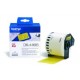 Brother DK-44605 Continuous Removable Yellow Paper Tape (62mm) Giallo DK