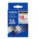 Brother TZ-242 Rosso su bianco TZ nastro per etichettatrice