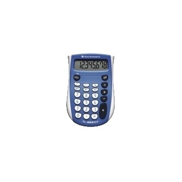 Texas Instruments TI-503 SV Tasca Calcolatrice di base Blu, Bianco calcolatrice