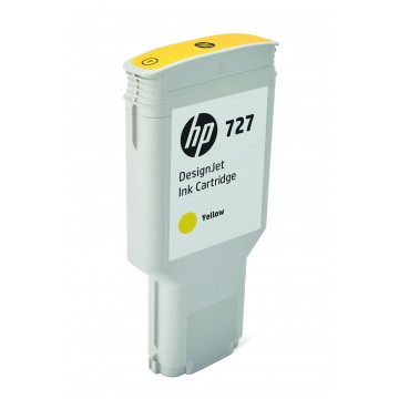 HP 727 300-ml Yellow DesignJet Ink Cartridge