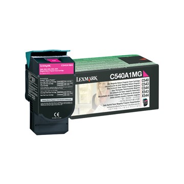 Lexmark C540A1MG 1000pagine magenta cartuccia toner e laser