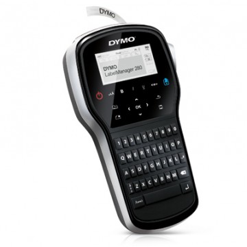 DYMO LabelManager 280 Trasferimento termico Nero, Argento