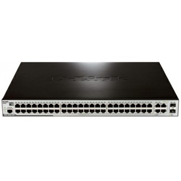 D-Link DES-3200-52P Gestito L2 Supporto Power over Ethernet (PoE) 1U switch di rete