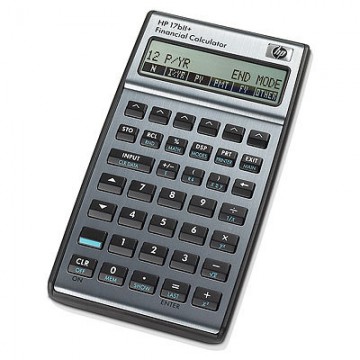 HP 17bII+ Tasca Financial calculator Argento