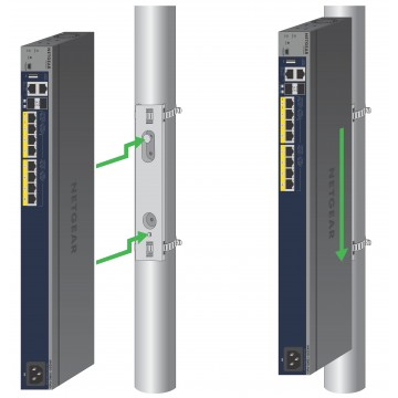Netgear M4200-10MG-PoE+ Gestito L2/L3 10G Ethernet (100/1000/10000) Supporto Power over Ethernet (PoE) 1U Grafite