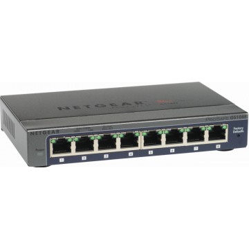 Netgear GS108E Gigabit Ethernet (10/100/1000) Nero