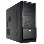 CASE MIDDLE TOWER ATX 500W BLACK