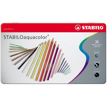 CF36 STABILO AQUACOLOR SCAT MET