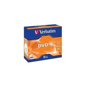 Verbatim DVD-R Matt Silver 4,7 GB 5 pezzo(i)