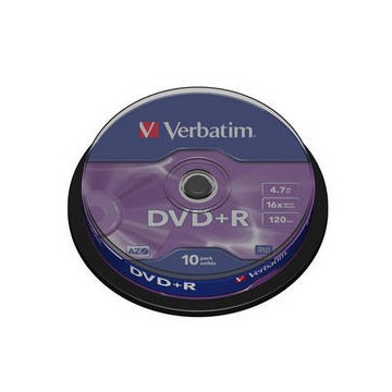 Verbatim DVD+R Matt Silver 4,7 GB 10 pezzo(i)
