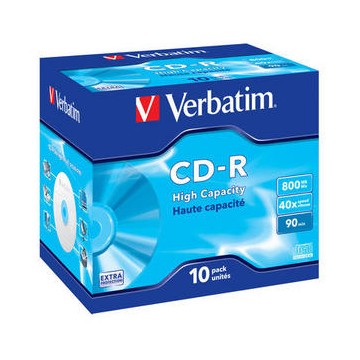 Verbatim 43428 CD vergine CD-R 800 MB 10 pezzo(i)