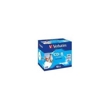 Verbatim CD-R AZO Wide Inkjet Printable 700 MB 10 pezzo(i)