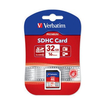 Verbatim Premium memoria flash 32 GB SDHC Classe 10