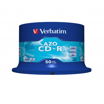 Verbatim CD-R AZO Crystal 700 MB 50 pezzo(i)