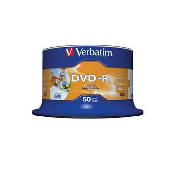 Verbatim 43533 DVD vergine 4,7 GB DVD-R 50 pezzo(i)