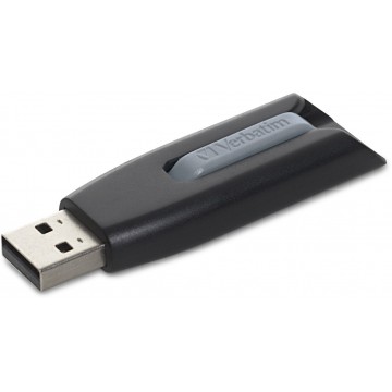Verbatim V3 unità flash USB 64 GB USB tipo A 3.2 Gen 1 (3.1 Gen 1) Nero, Grigio