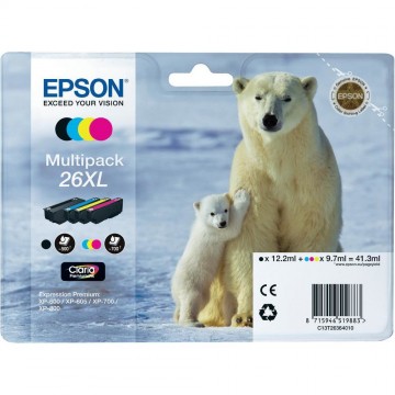 Epson Polar bear Multipack 26xl