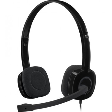 Logitech H151 Cuffia Padiglione auricolare Nero