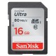 ULTRA SDHC 16GB 80MB/S CLASS 10