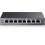 TP-LINK TL-SG108PE Non gestito Gigabit Ethernet (10/100/1000) Nero Supporto Power over Ethernet (PoE)
