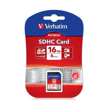 Verbatim Premium memoria flash 16 GB SDHC Classe 10
