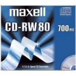 CD-RW 80MIN.4X JEWEL CASE CONF.10 S