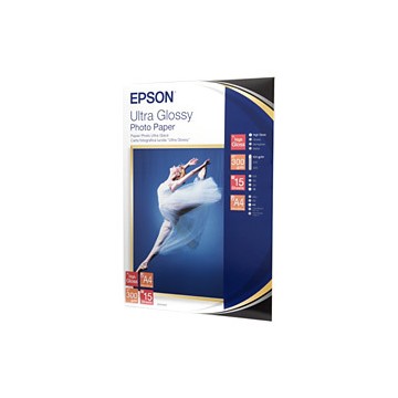 Epson Ultra Glossy Photo Paper - A4 - 15 Fogli
