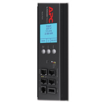 APC AP8659EU3 unità di distribuzione dell'energia (PDU) 0U Nero 24 presa(e) AC