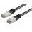 CAVO SSTP CAT.6 DOP.SCHERM.NERO 1MT