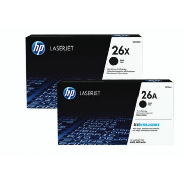 HP 26X High Yield Black Original LaserJet Toner Cartridge Cartuccia 9000pagine Nero