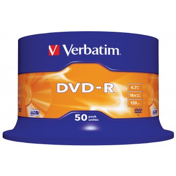 Verbatim DVD-R Matt Silver 4,7 GB 50 pezzo(i)