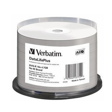 Verbatim DataLifePlus 4,7 GB DVD-R 50 pezzo(i)