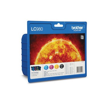 Brother LC-980VALBP cartuccia d'inchiostro