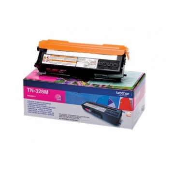 Brother TN-328M Toner 6000pagine magenta cartuccia toner e laser