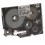 Brother Black on Clear Gloss Laminated Tape, 12mm TZ