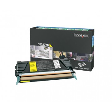 Lexmark C5220YS Cartuccia 3000pagine Giallo cartuccia toner e laser