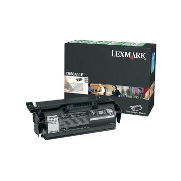 Lexmark T650, T652, T654 Return Program Print Cartridge Nero
