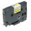 Brother Gloss Laminated Labelling Tape - 36mm, Black/Yellow TZ