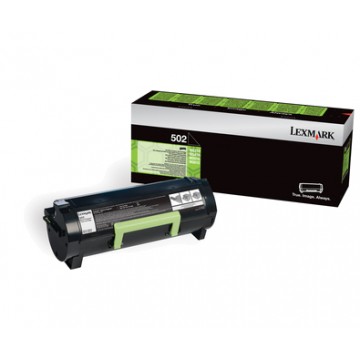 Lexmark 502 Cartuccia 1500pagine Nero