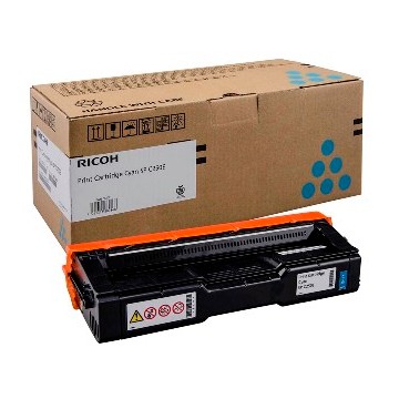 Ricoh 407544 1600pagine Ciano cartuccia toner e laser