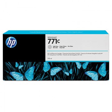 HP 771C 775-ml Light Gray Designjet Ink Cartridge