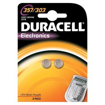 Duracell 303/357 Argento-Ossido 1.5V