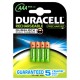 Duracell StayCharged AAA (4pcs) Nichel-Metallo Idruro (NiMH) 800mAh