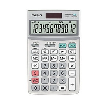 Casio JF-120 ECO Scrivania Display calculator