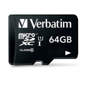 Verbatim Premium memoria flash 64 GB MicroSDXC Classe 10