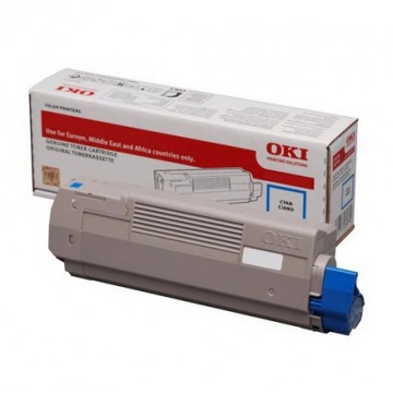 OKI 46471103 Toner 7000pagine Ciano cartuccia toner e laser