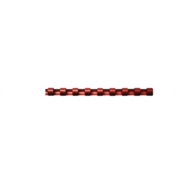 CF100 DORSO PLASTICO D.10MM ROSSO