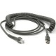 CAB-467 USB  TYPE A  POT  COILED 12